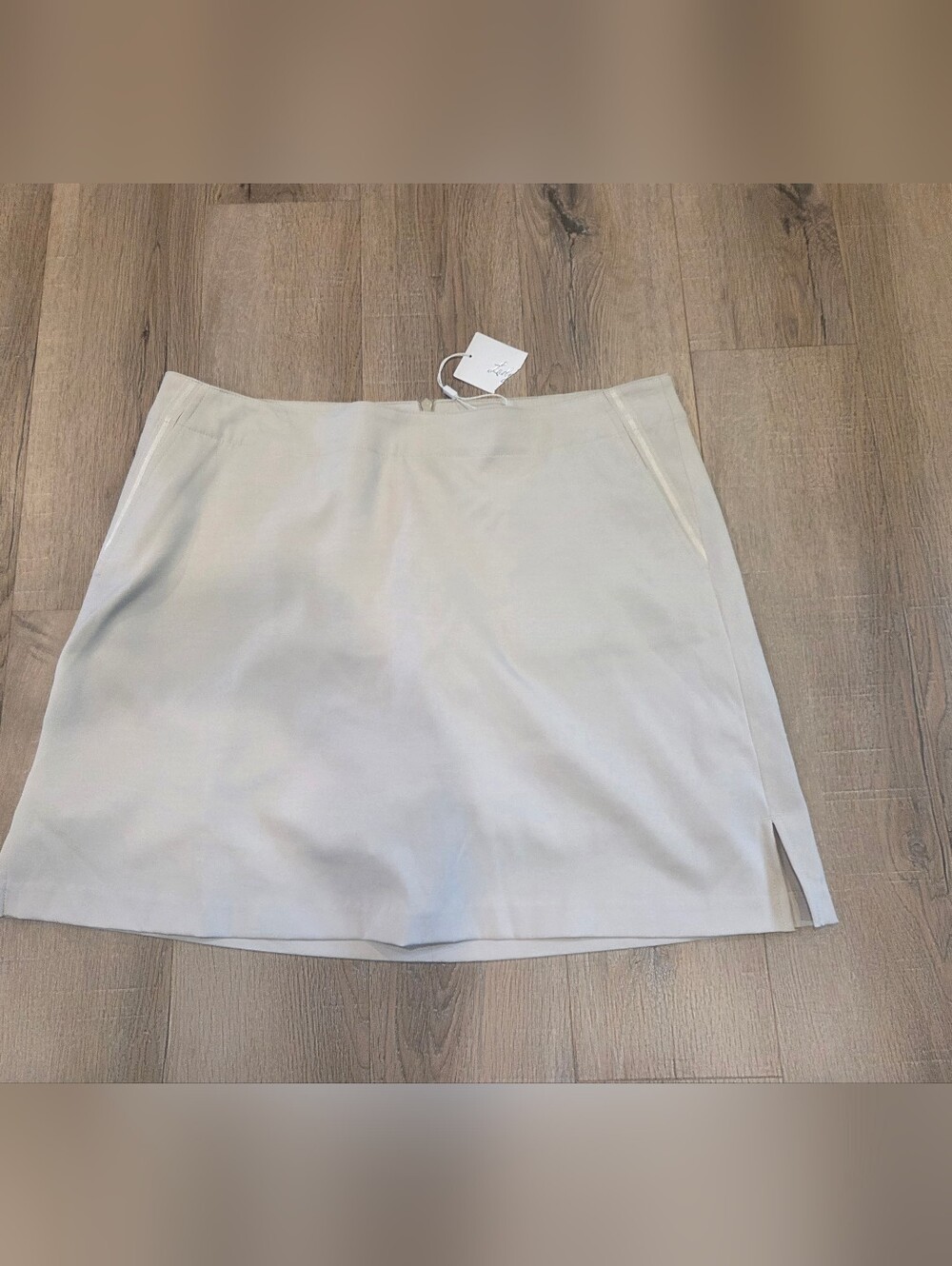 NWT Sz 12 Lady Hagen Golf Skort Light Khaki Peyote Activewear Sporty